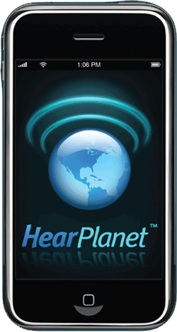 HearPlanet iPhone iPod Touch App